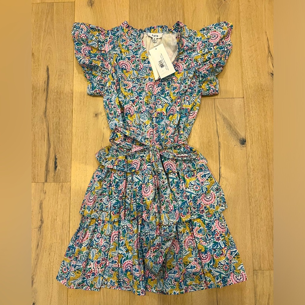 Fate tiered ruffle dress, small